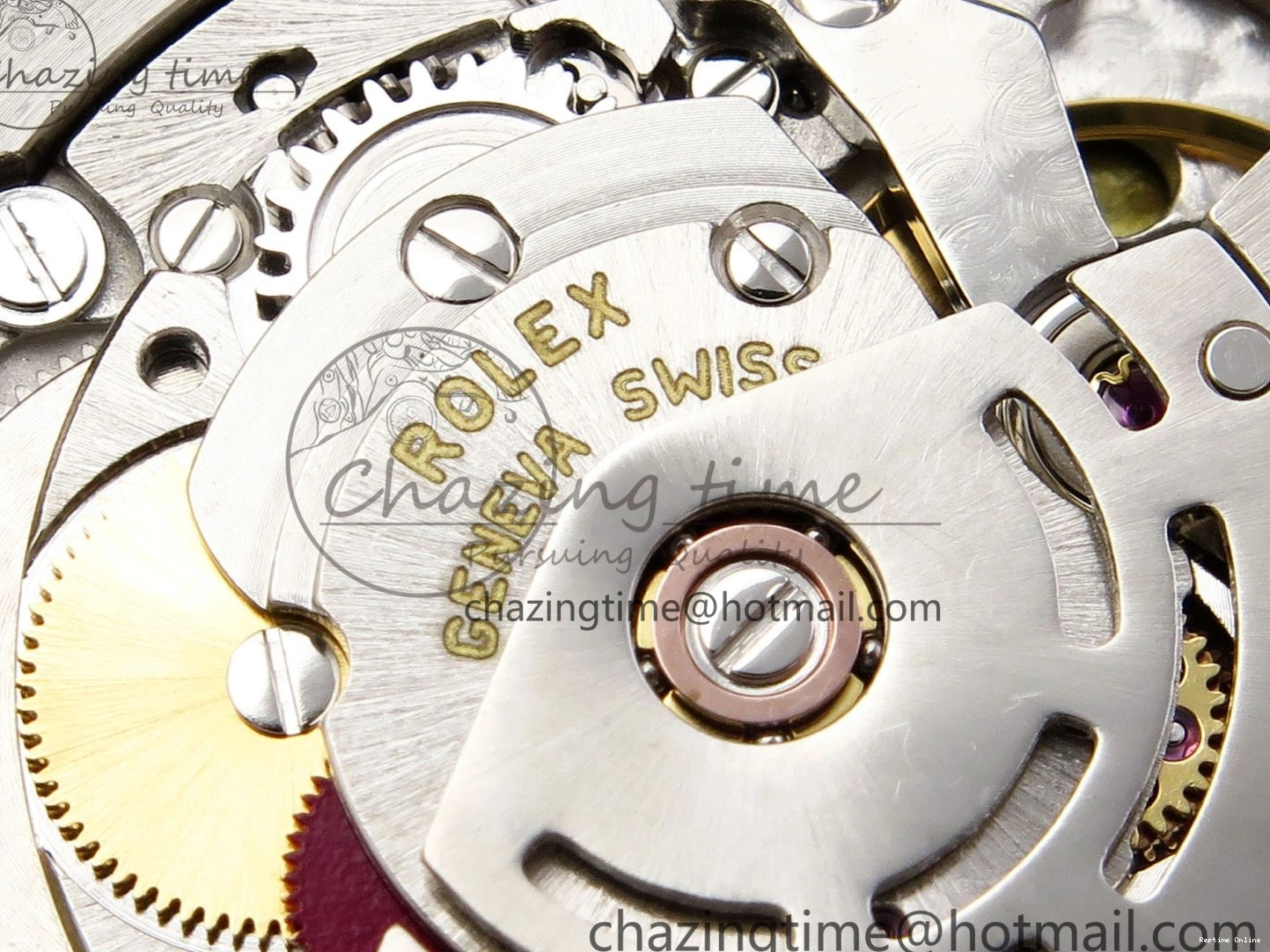 1224 DayDate 40 SS GSF Gain Weight White Roman Dial Diamonds Bezel on President Bracelet A Sustainable 1920